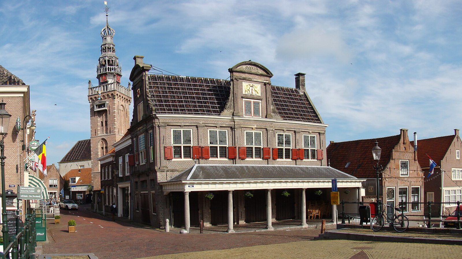 Stadsbeeld van Monnickendam, werkgebied van Mulder Loodgieterservice