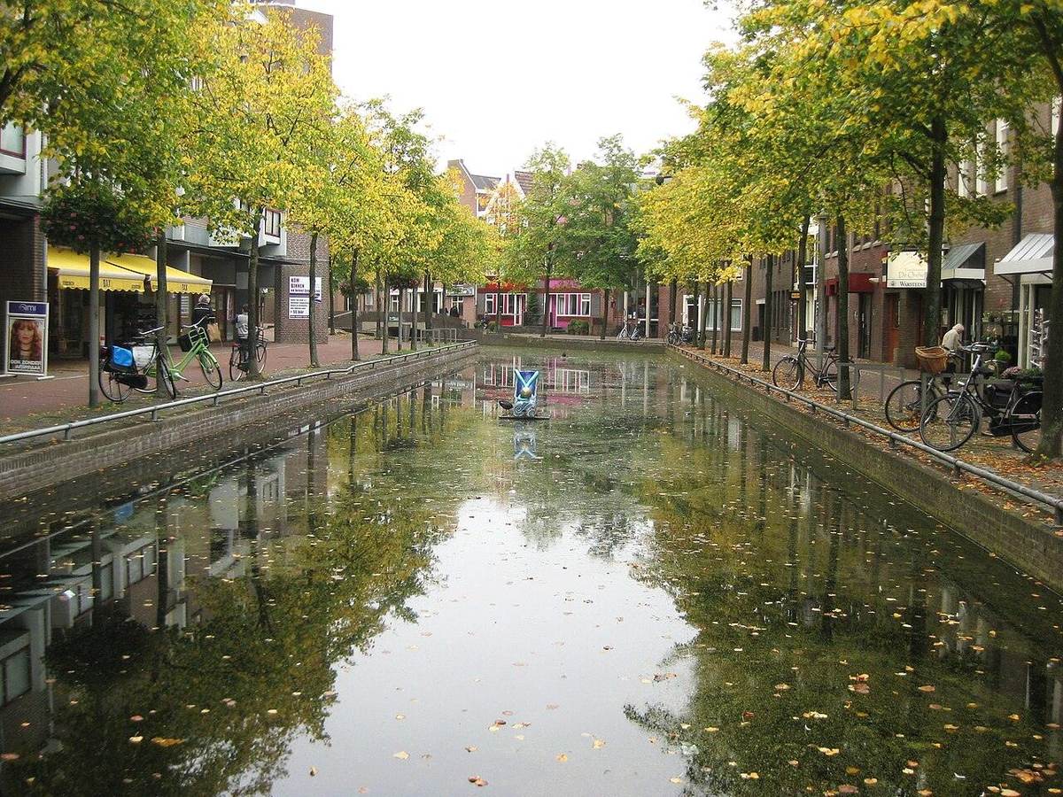 Straatbeeld in Almere Haven