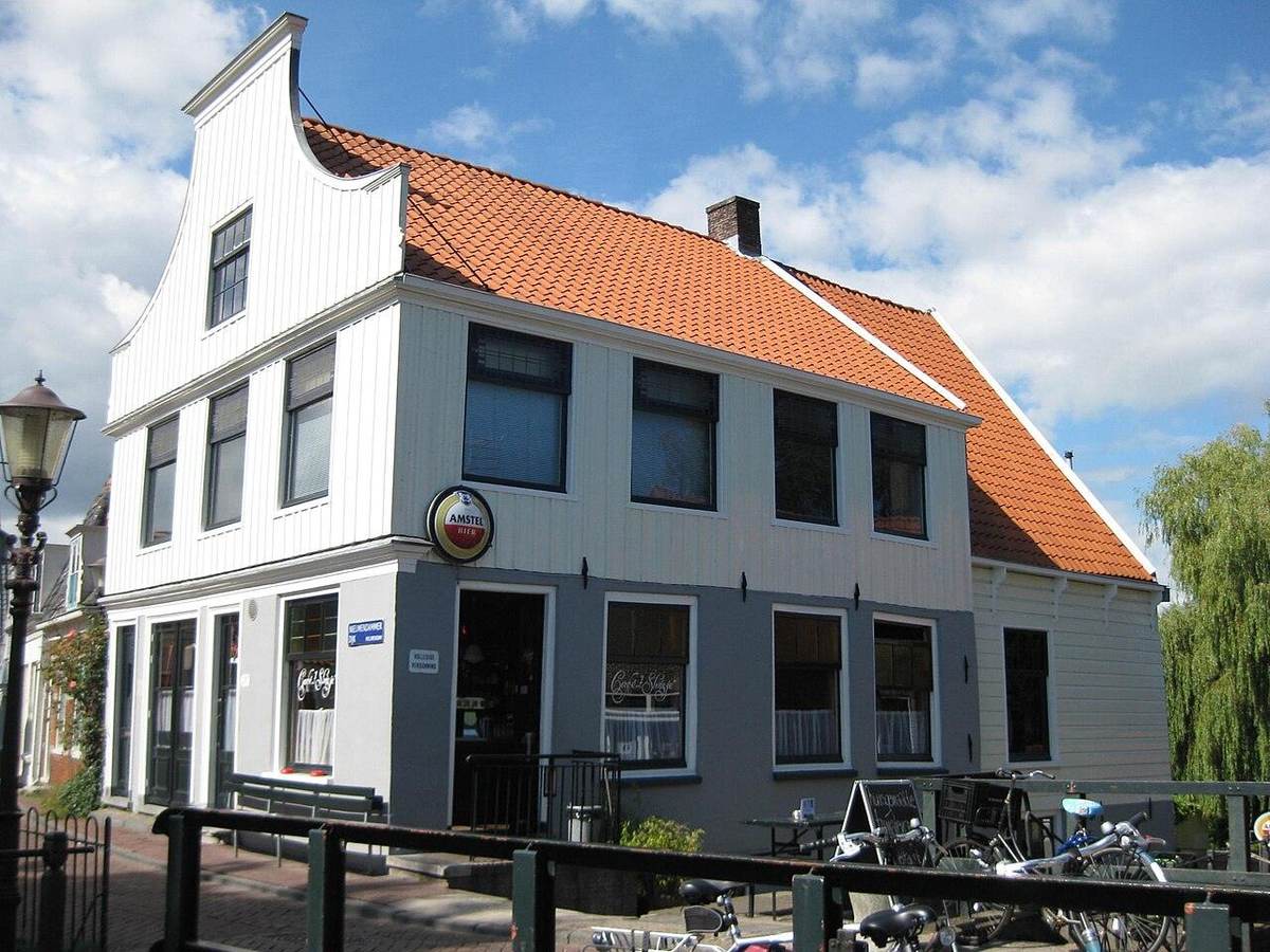 Straatbeeld in Amsterdam-Noord